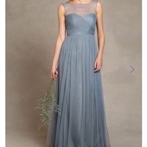 Jenny Yoo Aria Bridesmaid Dress in Mayan Blue